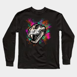 Tiger skull Long Sleeve T-Shirt